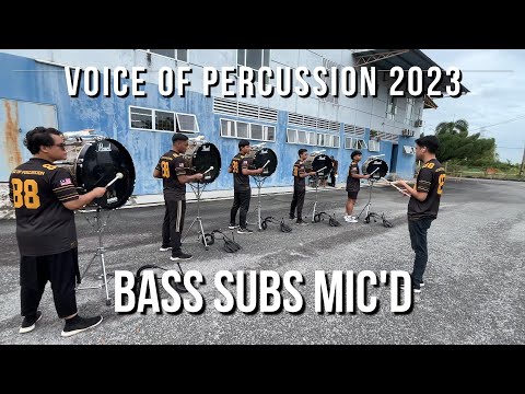 VOP SUBS: Bassline 2023 Mic'd
