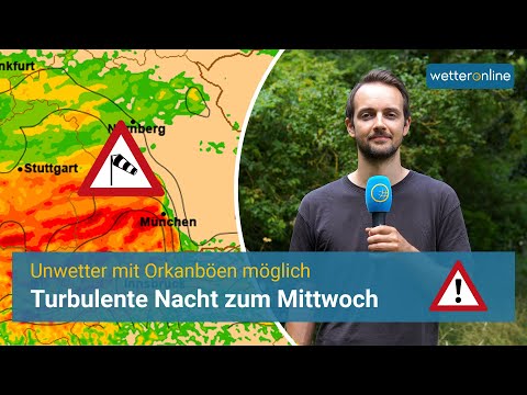 ❗️Neue Gewitter ab Dienstagabend - Orkanböen sind möglich
