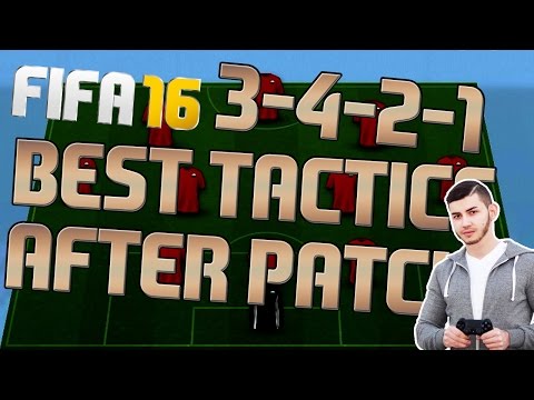 FIFA 16 3-4-2-1 BEST TACTICS AFTER PATCH