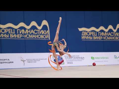 Alina Protasova Ribbon Spartakiad 2022 AA Final