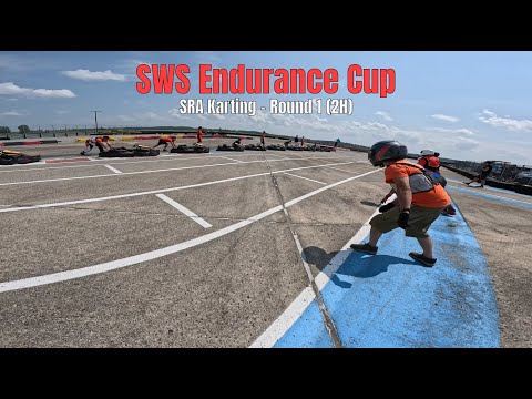 The most hectic first 2 laps I've ever had! - SWS Endurance Cup Round 1 (2H) SRA Karting