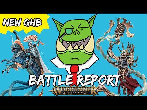 NEW GHB! Idoneth Deepkin Vs Ossiarch Bonereapers - Age of Sigmar Battle Report