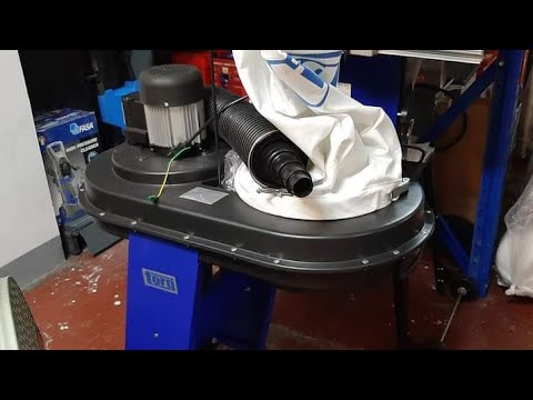 Testing Torq Dust Collector DC-E 550watts