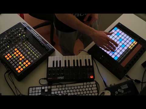 Ableton Push Live Performance 1 hour  Dope Deep House