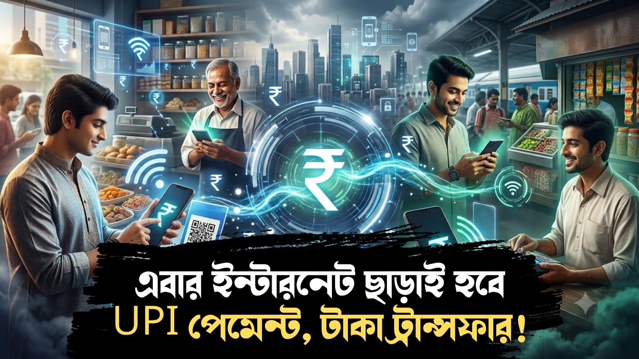 এবার ইন্টারনেট ছাড়াই হবে UPI পেমেন্ট, টাকা ট্রান্সফার! হতে চলেছে বড়সড় পরিবর্তন!