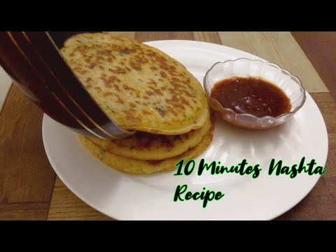 10 Minutes Easy & Quick Pancakes Breakfast Cooking Recipe in Urdu Hindi