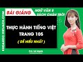 Thực hành tiếng Việt trang 105 Ngữ văn lớp 8 Chân trời sáng tạo