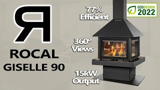 Дизайнерський камін Rocal Giselle 90