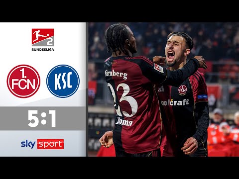 Der Club glänzt bei Torgala | 1. FC Nürnberg - Karlsruher SC | Highlights – 2. Bundesliga 2025/26