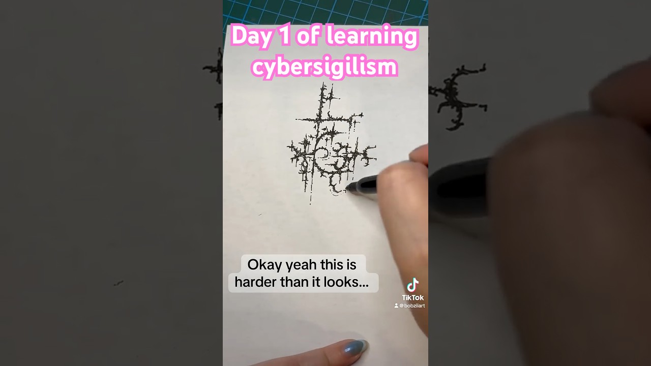 Any tips would be very appreciated. 😆 #cybersigilism #fyp #tattoo #tattooideas #art #tattooartxx