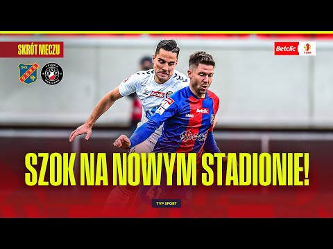 SKRÓT: ODRA OPOLE - POLONIA WARSZAWA. SZOK NA NOWYM STADIONIE. GOL W KOŃCÓWCE! BETCLIC 1 LIGA