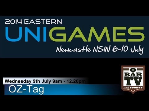 2014 Eastern University Games Wednesday 9th July - OZ Tag