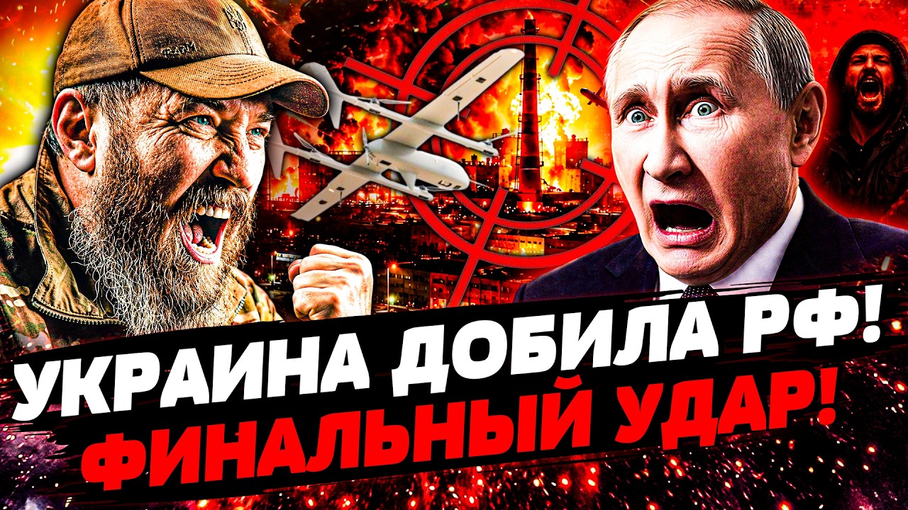 🔴НАКОНЕЦ-ТО! УКРАИНА НАНЕСЛА РЕШАЮЩИЙ УДАР ПО РФ! ПУТИН В АГОНИИ: ЭТО КОНЕЦ Д