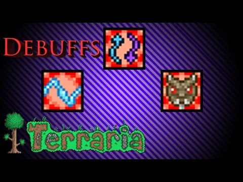 Terraria Guide to Debuffs! Electrified, Distorted, and Feral Bite