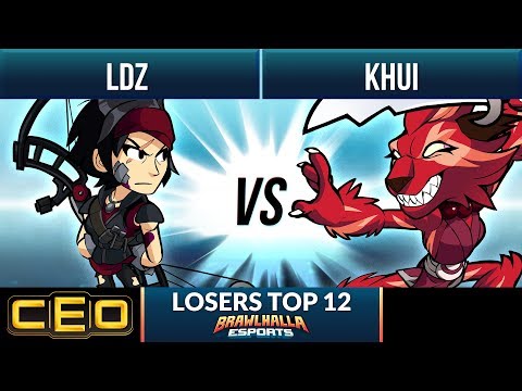 LDZ vs Khui - Losers Top 12 - CEO 2019 1v1