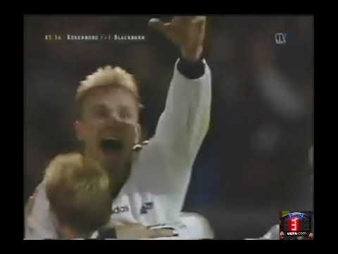 LATE GOAL of Harald Brattbakk ​(Rosenborg Ballklub) v Blackburn Rovers at 86 ／ 1995-96 UCL GS MD2