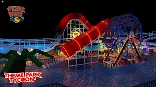 Pixar Pier in Theme Park Tycoon 2