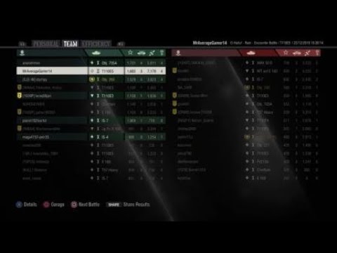 T110E5 Mastery Badge 7,100 Raw Damage