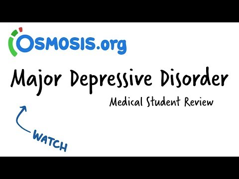 Major Depressive Disorder | Clinical Presentation