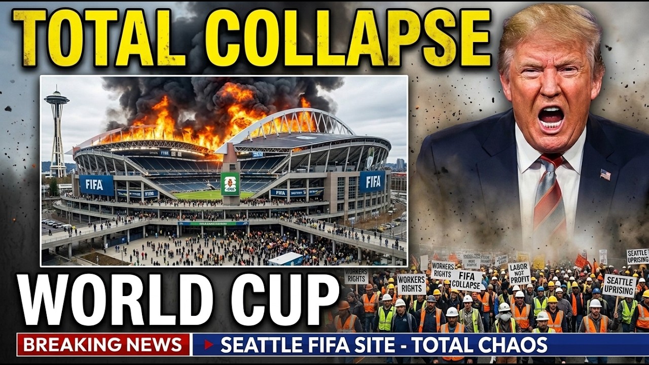 USA in CRISIS as World Cup Falls Apart In Los Angeles and Seattle - Stadium Workers ON STRIKE