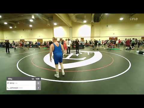 88 Kg Round 1 - Peter Wirs, The Pennsylvania Wrestling Club, Inc. Vs Lauren Johnson, Oregon 09a2