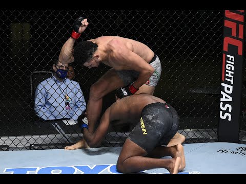 UFC Fighters reacts to Johnny Walker defeating Ryan Spann via TKO in round 1 at UFC Vegas 11
