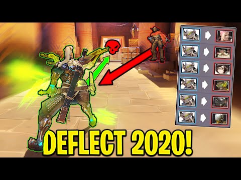 Most Insane Genji Deflects of 2020! - Overwatch