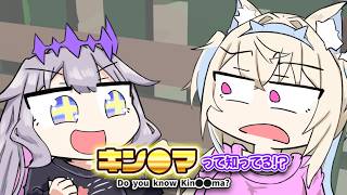 【手描き】フワモコに曜日を教わるビジュー【古石ビジュール/フワワ・アビスガード/モココ・アビスガード/シオリ・ノヴェラ/ネリッサ・レイヴンクロフト/ホロライブ】