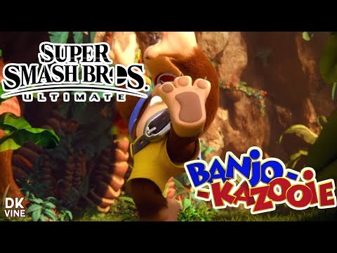 E3 2019: DK Vine's Live Banjo-Kazooie in Smash Reveal Reaction