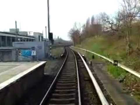 Führerstandsmitfahrt S-Bahn Berlin (BR481 - S42) ⟲ Jungfernheide - Jungfernheide ⥀