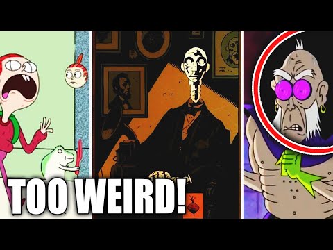 8 Failed Cartoon Pilots Too Weird For TV!