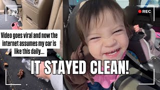 3 Weeks After My Viral Car Deep Clean… Still Clean?! | Car Wash With My Kids 🚗🧼