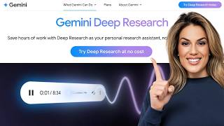 Google Gemini Deep Research with Audio Overviews!