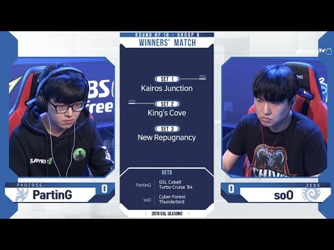 [2019 GSL S2] Ro.16 Group B Match3 PartinG vs soO