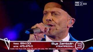 Max Pezzali feat Elya Zambolin : L&#39;universo tranne noi Live ( The Voice Of Italy)