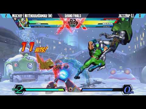 GB Aug 12, 2017 - UMvC3 - Grand Finals - (W) Mischief|NotEnoughDamage vs (L) Jaazzrap