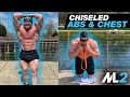 My Chest Was Gonna EXPLODE! - Resistance-Band Workout Day 20 - Daily Home Workout with Marc Lobliner