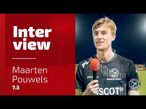 🎙 Maarten Pouwels: 'Er kwam even wat ontlading uit'