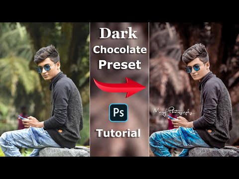 Chocolate Skin Preset Photoshop/ Lightroom Mobile Preset |Dark Skin Preset | Aesthetic Skin Tones