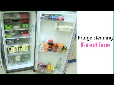 How To Clean A Fridge Video