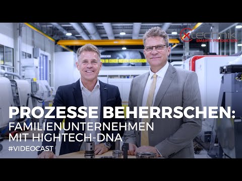 #Videocast: Fertigungsprozesse beherrschen, aber wie? Mit Matthias Rommel von der Paul Horn GmbH