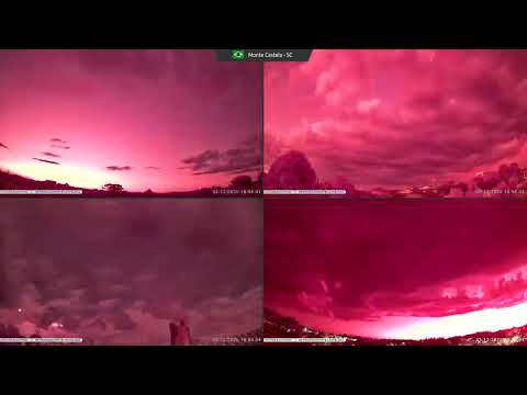 Timelapse do céu - Uma semana em alguns instantes em Santa Catarina - Monte Castelo - 08/12/2025