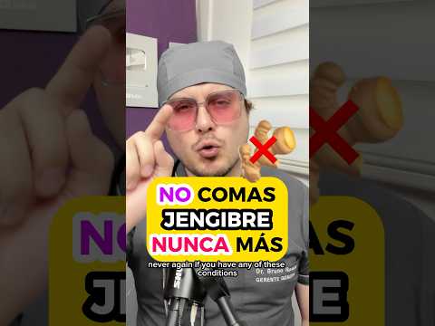 What are the contraindications of ginger? | When is ginger not good for you? | Dr. Bruno Roman