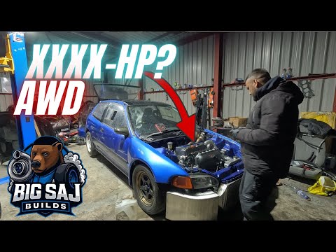 Testing The AWD Honda Civic EG In The Streets Of Mexico