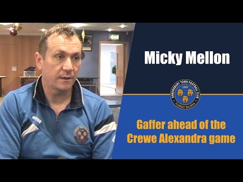 INTERVIEW | Micky Mellon pre Crewe Alexandra (A) - Town TV