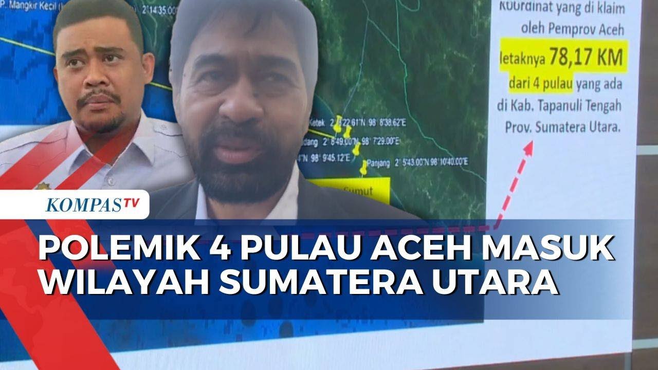Duduk Perkara Sengketa 4 Pulau Aceh dan Sumut, Begini Kata Kedua Gubernur