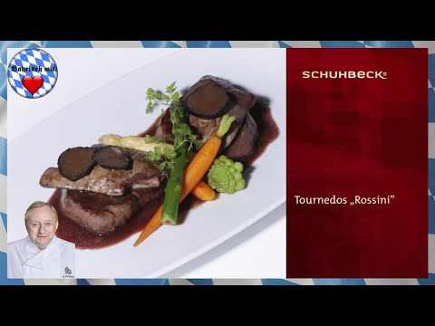 Alfons Schuhbeck - Tournedos "Rossini" mit Spargel