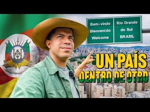 Entré al ”PAÍS“ que VIVE DENTRO de BRASIL: Rio Grande do Sul