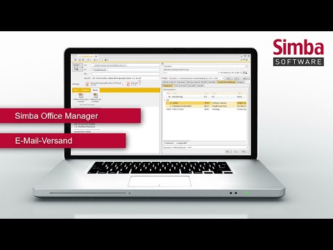 Simba DMS "Office Manager": E-Mail-Versand