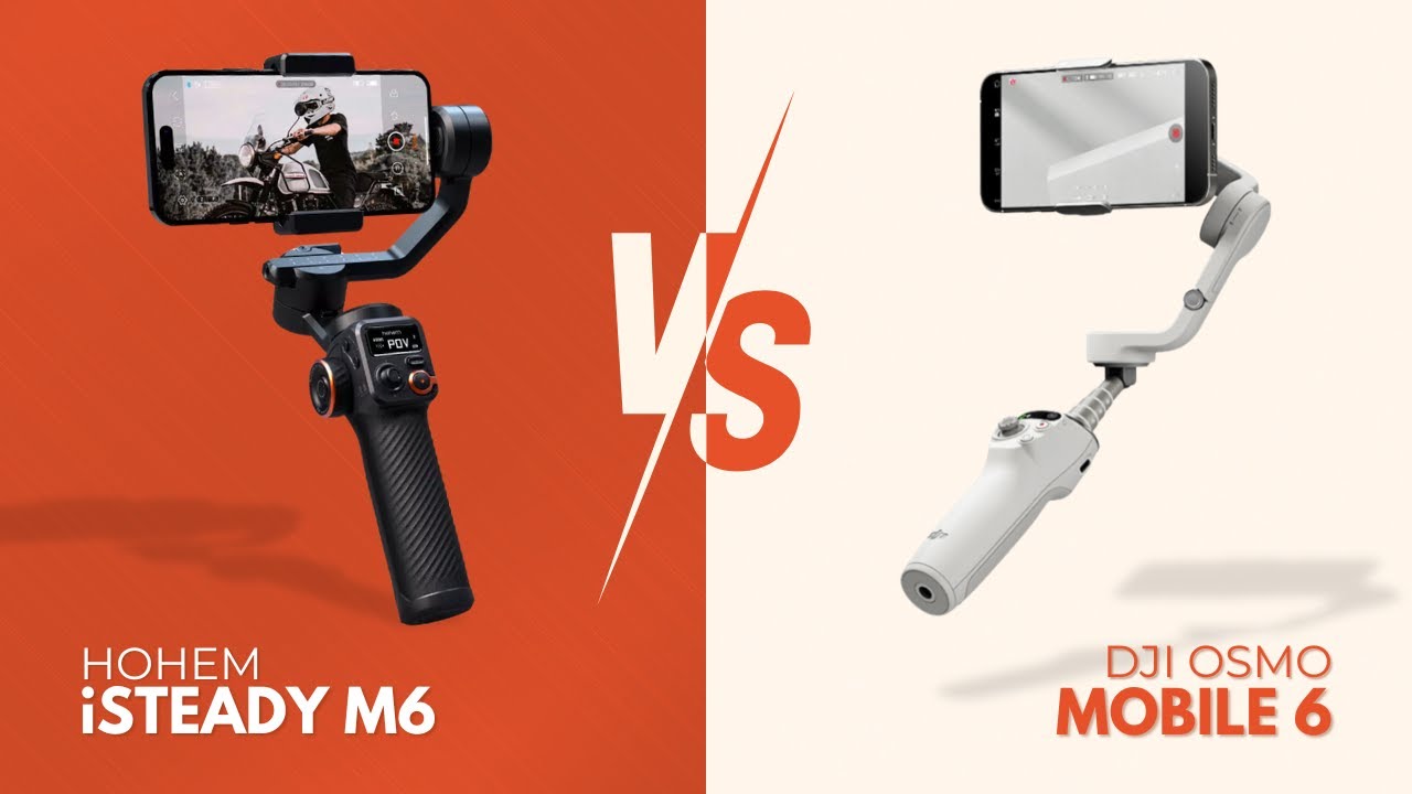 Hohem iSteady M6 vs DJI Osmo Mobile 6! Qual é o Melhor Gimbal para Você? 💥